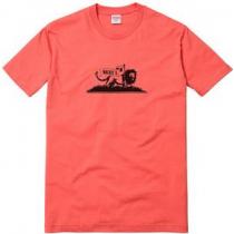 高級感あるデザインシュプリーム　新作のワッキーズ ライオン　大人気のTシャツ　コラル.