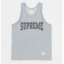 耐久にも優れたシュプリーム  カレジエートタンクトップ  動きやすいＴシャツ.