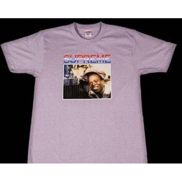 新作　2026コレクション supreme レプリカ  耐久性が高いTシャツ ライトパープル.