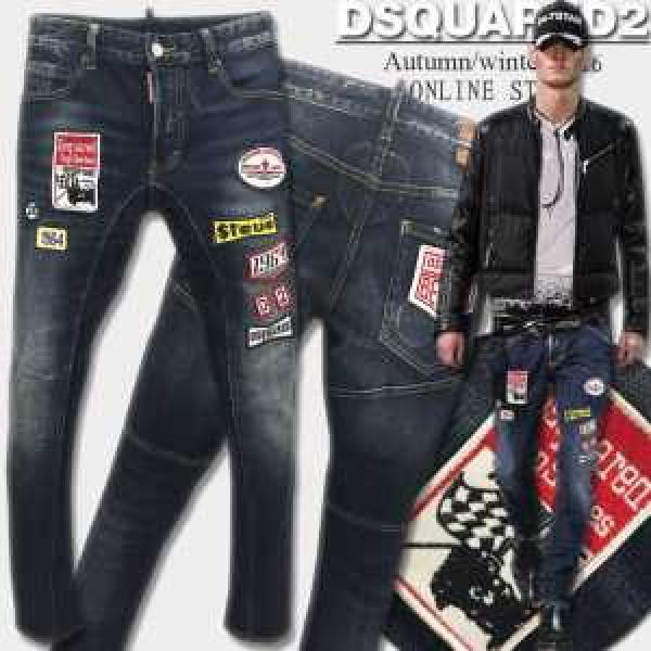 コスパ最高のプライス ディースクエアード  DSQUARED2デニムパンツ メンズ