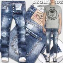 2026秋冬売れ筋のいい  ディースクエアード DSQUARED2ダメージデニム...