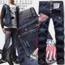 注目のアイテム 2026秋冬フィリッププレインPHILIPP PLEIN ジーン...