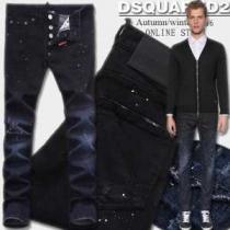 モードな雰囲気漂うディースクエアード  DSQUARED2 ジーンズ ヒゲと掴み...