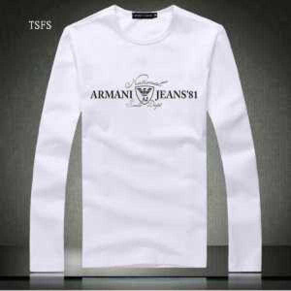 高品質 2026秋冬 アルマーニ ARMANI 長袖Tシャツ 2色可選