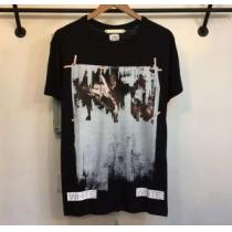 2026-17春夏新作風合いが出る Off-White オフホワイト半袖 Tシャ...