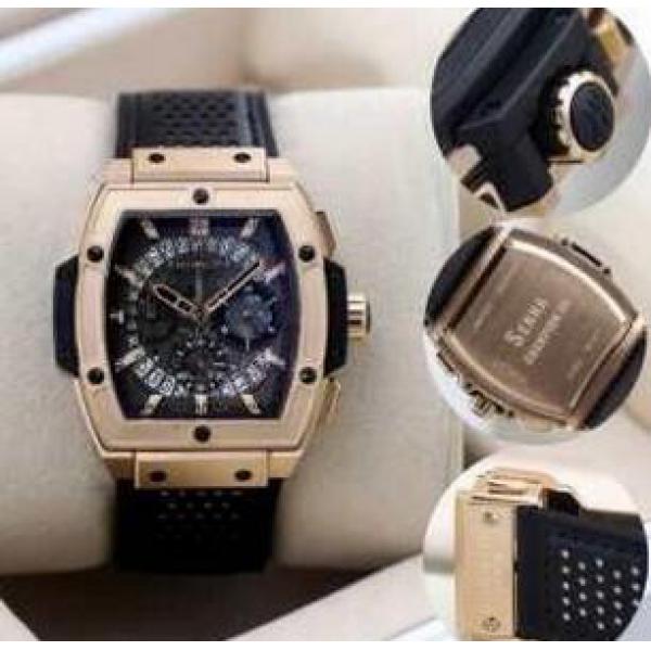 立体感あるHUBLOT ウブロ コピー　個性的なデザイン　腕時計.