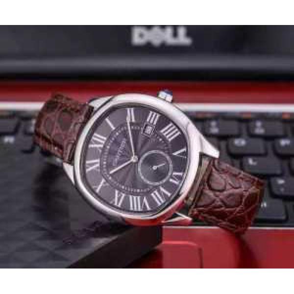 2026 一味違うケーブル編みが魅力満点 カルティエ CARTIER 上級自動巻き ムーブメント 男性用腕時計 7色可選