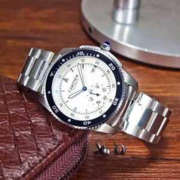 今季セールカルティエ CARTIER　落ち着きのある印象腕時計 機械式（自動巻き）ムーブメント 6色可選