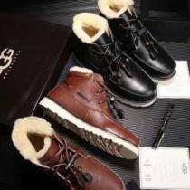 売れ筋のいい 2026秋冬 UGG ハイトップシューズ 2色可選 フリース付け