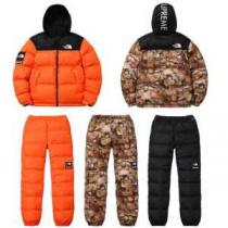 愛らしさ抜群！Supreme x TNF The North Face FW16 Jacket ダウンジャケット チノパン 3色可選 男女兼用