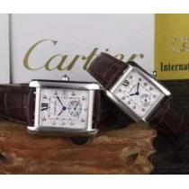 2026 SALE開催 カルティエCARTIER 恋人腕時計 輸入クオーツムーブ...