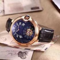 ～希少2026  カルティエCARTIER 男性用腕時計 機械式（自動巻き）ムー...