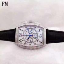 高級感ある2026フランクミュラー FRANCK MULLER  スイス輸入クオーツムーブメント 男性用腕時計 3色可選