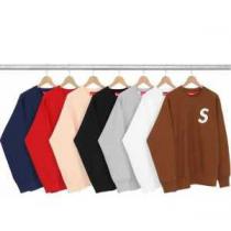極上の着心地 FW16 S 刺绣Logo Crewneck SUPREME プル...
