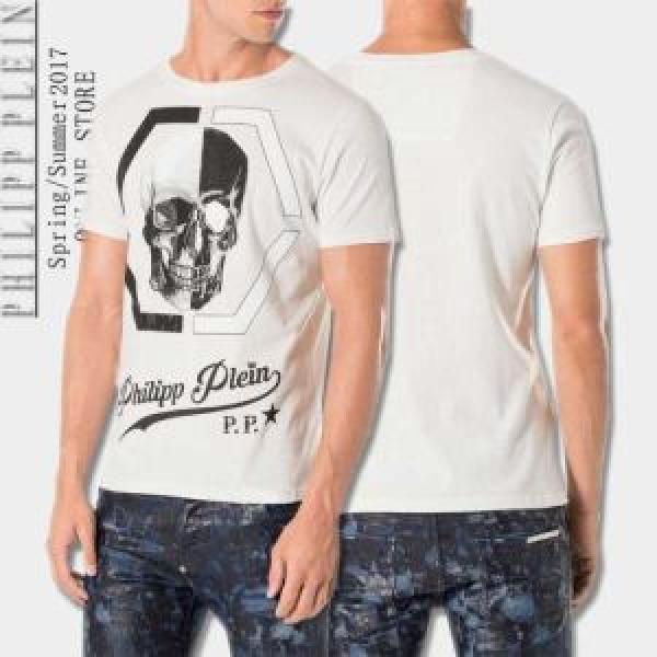 高級感ある 2026春夏 フィリッププレイン PHILIPP PLEIN 半袖Tシャツ 2色可選