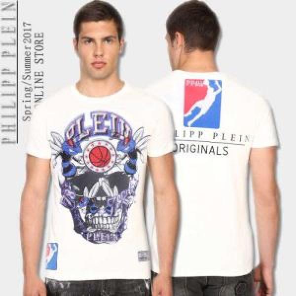 豊富なサイズ 2026春夏 フィリッププレイン PHILIPP PLEIN 半袖Tシャツ 3色可選
