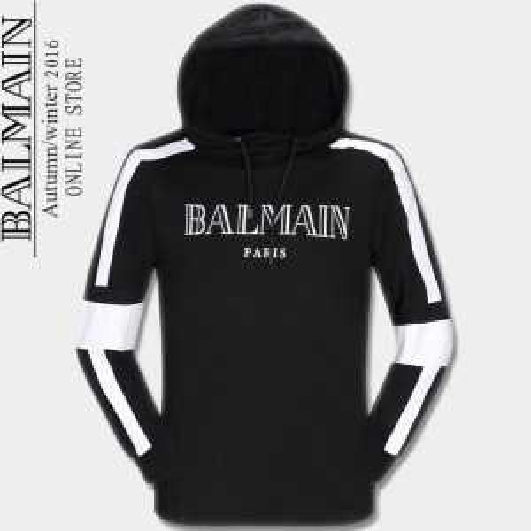 爆発なバルマン BALMAIN 落ち着いた雰囲気のパーカー 2色可選