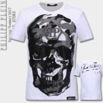 2026春夏綺麗に決まるフォルム！ フィリッププレイン PHILIPP PLEIN 半袖Tシャツ 2色可選