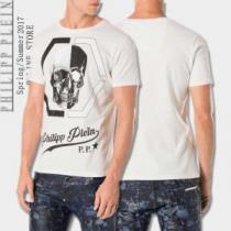 高級感ある 2026春夏 フィリッププレイン PHILIPP PLEIN 半袖Tシャツ 2色可選