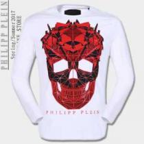 超目玉  2026春夏 フィリッププレイン PHILIPP PLEIN 長袖Tシャツ 2色可選