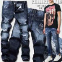 人気商品 2026春夏 フィリッププレイン PHILIPP PLEIN ダメージ...