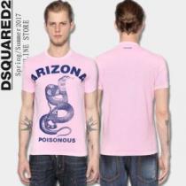 存在感のある ディースクエアード DSQUARED2 上質感たっぷり半袖Tシャツ...