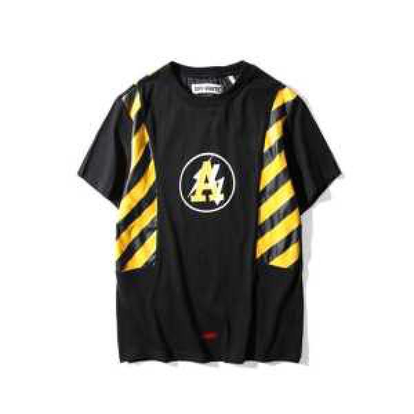 主役になる存在感 2026春夏 半袖Tシャツ 収縮性のある OFF-WHITE オフホワイト