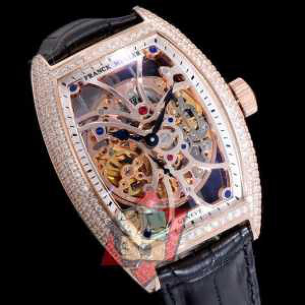 サイズ豊富 FRANCK MULLER 2026春夏 男性用腕時計 多色選択可 透かし彫りムーブメント