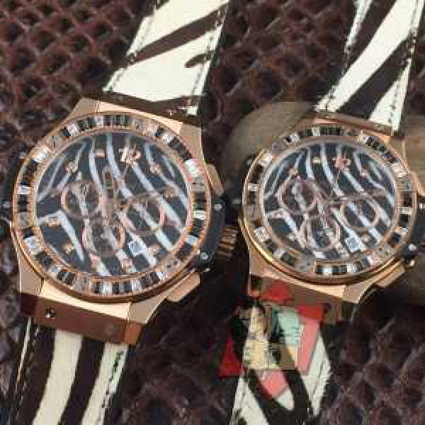 人気雑誌掲載 2026春夏 ウブロ HUBLOT 恋人腕時計 3色可選 ラバー