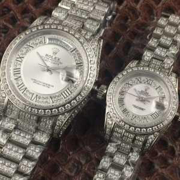 海外セレブ定番愛用 2026春夏 ロレックス ROLEX ダイヤベゼル 恋人腕時計