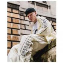 3色可選 17SS SUPREME チノパン  striped logo war...