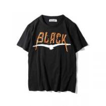 高評価の人気品  2026春夏 半袖 2色可選 OFF-WHITE BLACK カジュアル