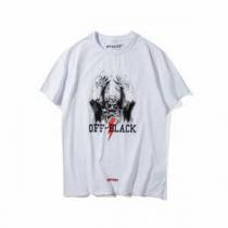 肌触りのいい  2026春夏 オフホワイト OFF-WHITE-BLACK 半袖 2色可選 カッコいい印象を付ける