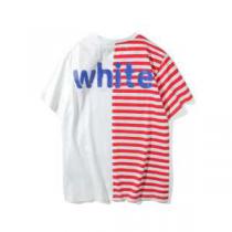 お洒落自在 2026春夏 オフホワイト OFF-WHITE 半袖 3色可選 着回し度抜群