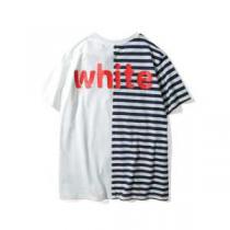 お洒落自在 2026春夏 オフホワイト OFF-WHITE 半袖 3色可選 着回し度抜群