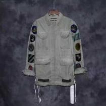 人気ブランド 2026春夏 オフホワイト OFF-WHITE ブルゾン ロングコ...