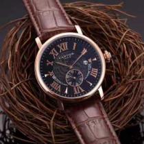 豊富なサイズ 2026春夏 カルティエ CARTIER 男性用腕時計 牛革布地ベルト 上級 6色可選