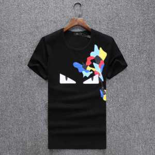 2026春夏 半袖Tシャツ 4色可選 フェンディ FENDI ★安心★追跡付