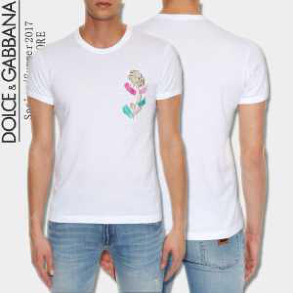 ドルチェ＆ガッバーナ DOLCE&GABBANA 2色可選 半袖Tシャツ 2026春夏 入手困難！