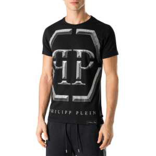 17 3色可選 長く愛用できる フィリッププレイン PHILIPP PLEIN 半袖Tシャツ