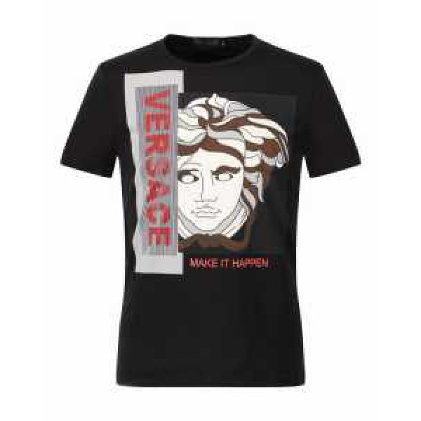 VERSACE ヴェルサーチ 半袖Tシャツ 3色可選 2026春夏 超目玉