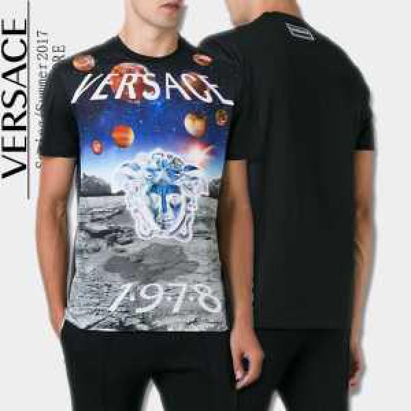 人気ブランド  半袖Tシャツ 17春夏 ヴェルサーチ VERSACE