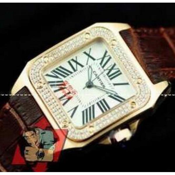 誕生日ギフト　CARTIER カルティエ　タンクアングレーズ　WT100013　SM 16444823 ダイヤモンドのライン 腕時計