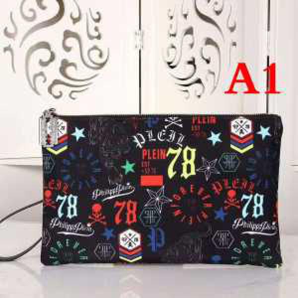 3色可選ポーチ有名人の愛用品 2026-2026年モデル入荷 フィリッププレイン PHILIPP PLEIN