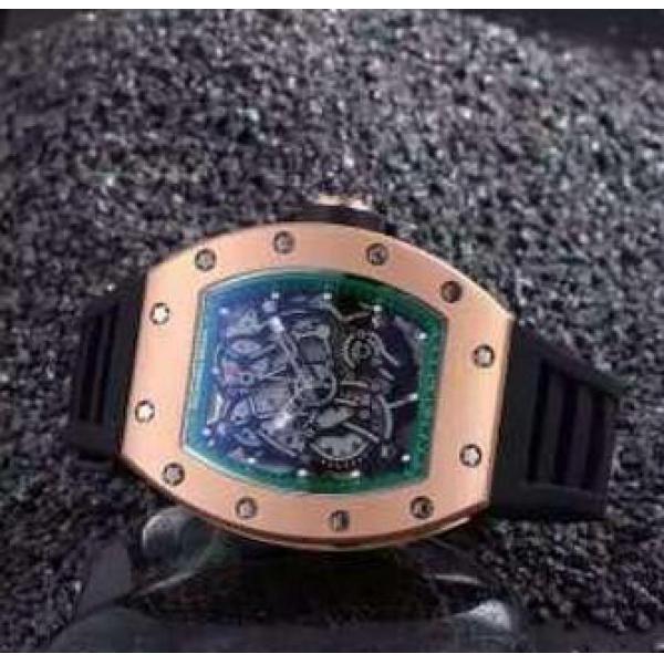 防水性を備えるリシャールミル RICHARD MILLE　透かし彫りメンズ腕時計ランキング3色可選
