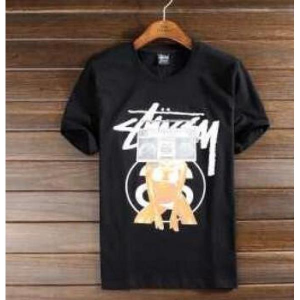 注目を集めるステューシーSTUSSY  大胆なロゴがカッコイイメンズTシャツ29276223