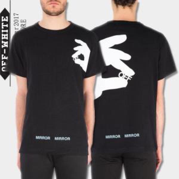 海外セレブ愛用 2026 半袖Tシャツ Off-White オフホワイト 乾きやすい  超目玉 2色可選