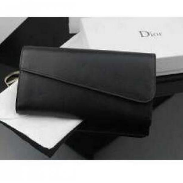 プレゼントにDIOR ディオール 偽物　限定販売の財布　ブラック
