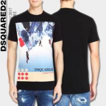 DSQUARED2 ディースクエアード 2026春夏 半袖Tシャツ 大人キレイに仕立てる 3色可選
