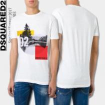 半袖Tシャツ 17春夏 3色可選 絶対オススメ? DSQUARED2 ディースク...
